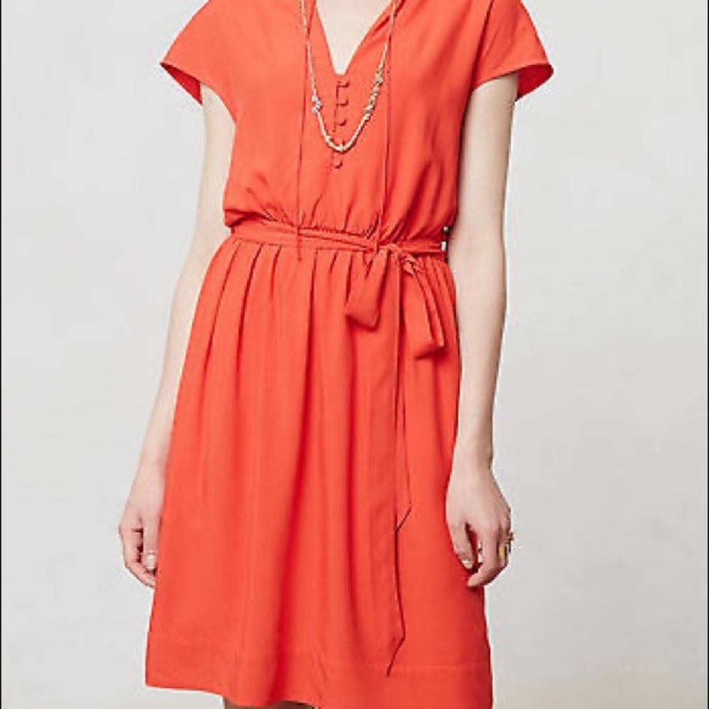 Maeve Odilia Button Pocket Dress Size Medium Excellent Used Condition